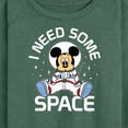 thumbnail image 3 of Mickey & Friends - Mickey I Need Some Space - Women's Lightweight French Terry Long Sleeve Shirt, 3 of 5