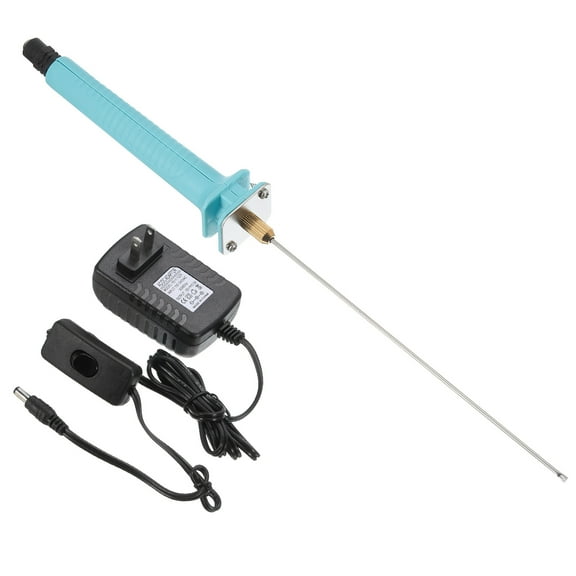 Uxcell 20CM 30W 110V-240V Foam Cutting Pen Set, Cutter Pen Cutting Tool with Start Switch & 30W Power Adapter, Blue