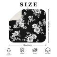 thumbnail image 4 of Pioneer Flower Floral Print Pattern Dish Drying Mat for Kitchen 1 Pack, Ultra Absorbent Microfiber Dishes Drainer Mats,16"x18", 4 of 6