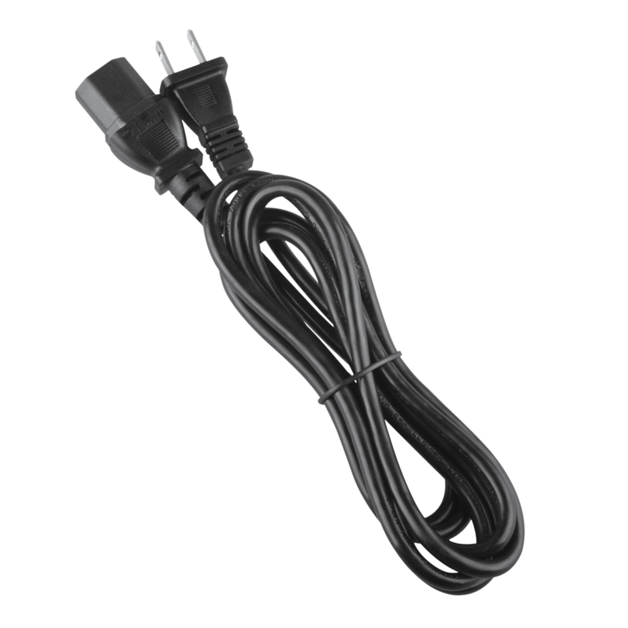 PKPOWER 2-Prong AC Power Cord Cable Lead Replacement for