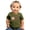 Military Green Shirt, variant on First Birthday Shirt for Boys 1st Birthday Bear Themed Tee for Kids Military Green Shirt 18 Months