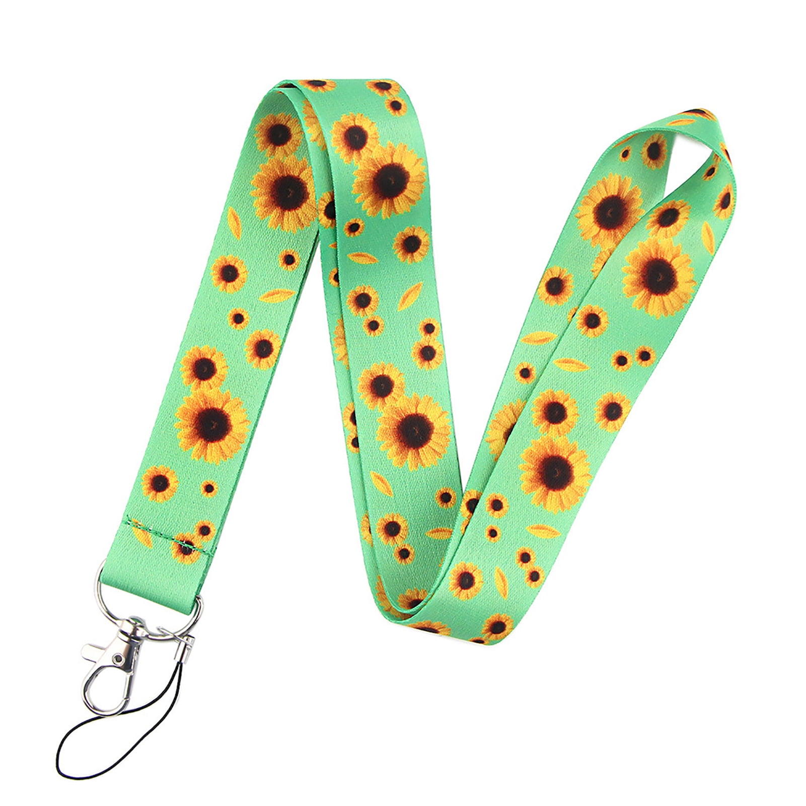 Details about   5PCS Office Lanyards Neck Straps for Keychain Key/ID/Cell Phone Badges Holder 