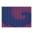 thumbnail image 1 of Spires Cutting Board, Spiral Background with Pixel Dotted Flat Design Odd Gradient Style Print, Decorative Tempered Glass Cutting and Serving Board, Small Size, Pink Blue, by Ambesonne, 1 of 1