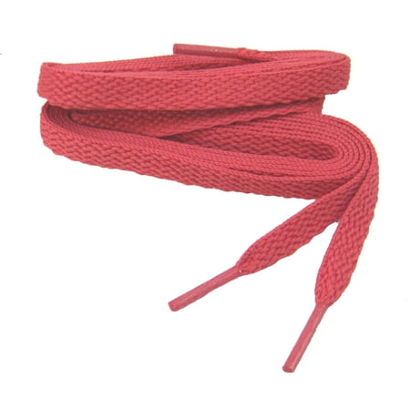 

27 Inch 69 cm Watermelon proATHLETIC™ 5/16 style 8mm wide flat sneaker shoelaces (2 Pair Pack)