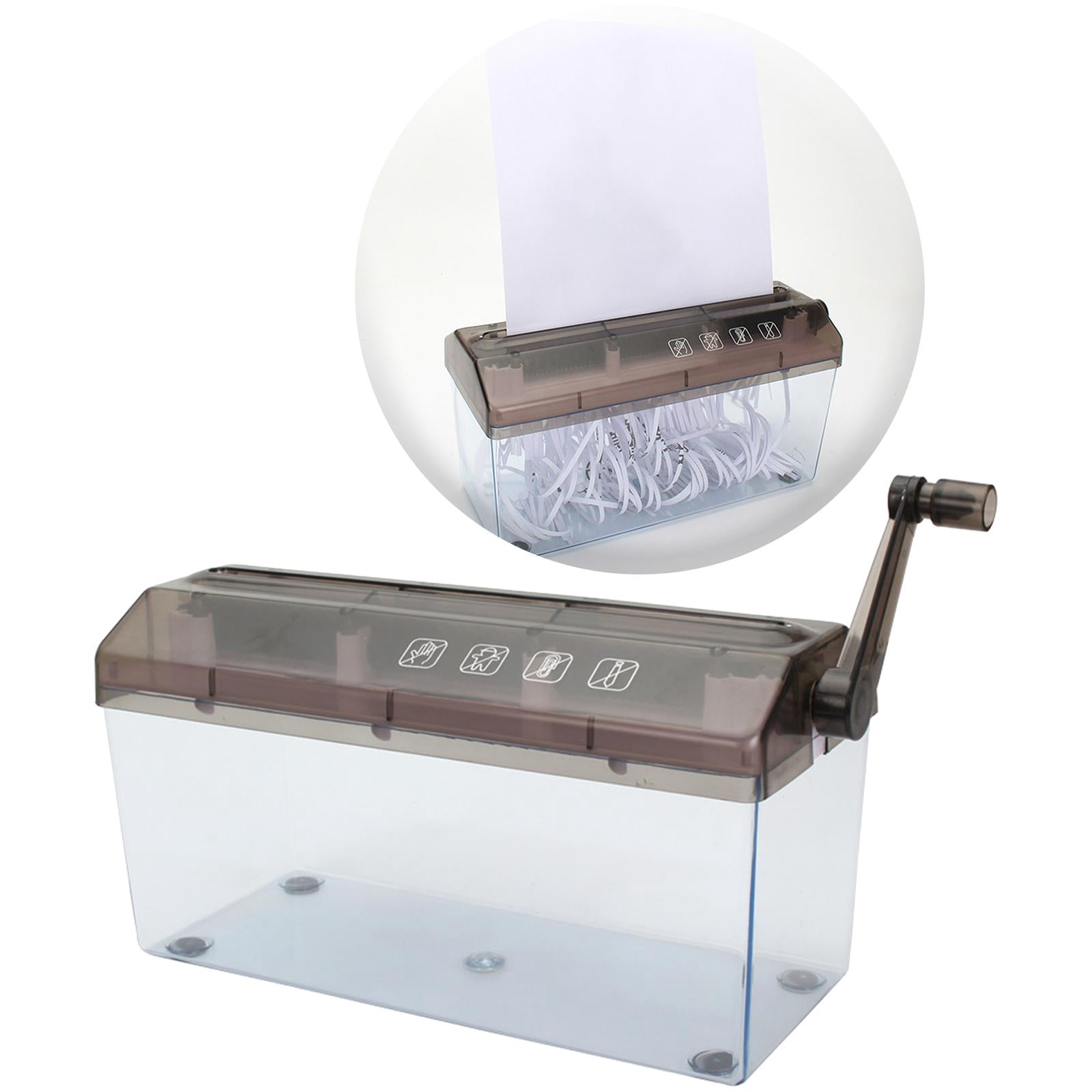Portable Hand Shredder Desktop Statiry Documents Cutting Tool