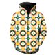 thumbnail image 1 of Sudadera con capucha y cremallera para hombre, estilo étnico exótico retro, informal, divertida, con estampado 3D de primavera, de gran tamaño, estilo hip hop, Harajuku, manga larga, 1 of 6