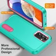 thumbnail image 4 of for Samsung Galaxy A14 5G Case, Samsung A14 5G Phone Case with Built in Kickstand, Shockproof/Dustproof/Drop Proof Military Grade Protective Cover for Galaxy A14 5G 6.6" Light Blue/Rose, 4 of 14