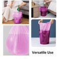 thumbnail image 3 of PLUHKN-8 Gallon Trash Bags Colored - Extra Thick Medium Garbage Bags 1.1 mil Strong, Leakage-Free,Unscented 30 Liter Thick for Bathroom, Office, Kitchen Waste Basket Trash Can (Pink, 100 Count), 3 of 4