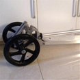 thumbnail image 2 of 200mm Polyurethane Scooter Wheels Transparent Black Replacement Set of 2, 2 of 5