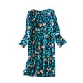thumbnail image 1 of Chemises de Nuit pour Femmes Chemises de Nuit à Manches Longues pour Femmes Chemises de Sommeil Robe de Pyjama Mignonne Tenue de Nuit Décontractée Chemises de Nuit Imprimées Robe T-Shirt S, 1 of 2