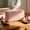 Pink, variant on Fleece Travel Makeup Bag with Zipper, Portable Cosmetic Organizer Pouch for Daily Commute and Weekend Getaways, Pink