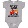 thumbnail image 3 of Inktastic Best Uncles Are Firefighters Boys or Girls Baby Bodysuit, 3 of 5