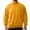 Yellow, variant on Babcutegg Big and Tall Mens Crewneck Sweatshirt Long Sleeve Casual Basic Pullover Top Size 4XL