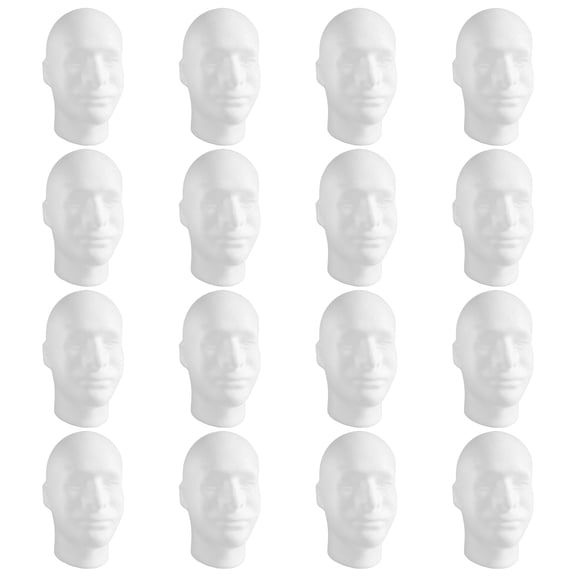 FloraCraft SmoothFōM Male Foam Heads, 16 Pack