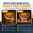 thumbnail image 4 of Protectores para horno Linda's Essentials, paquete de 10, 47 x 39 cm, 4 of 7
