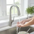 thumbnail image 4 of American Standard Avery Selectronic Single-Handle Pull-Down Sprayer Kitchen Faucet in Stainless Steel, 4 of 14