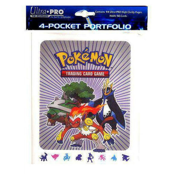 Pokemon Diamond & Pearl 4-Pocket Binder