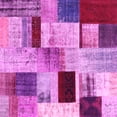 thumbnail image 1 of Ahgly Company Indoor Square Patchwork Pink Transitional Area Rugs, 8' Square, 1 of 4