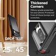 thumbnail image 4 of for Google Pixel 8 Pro Case, Heavy Duty Shockproof Military Grade Proof Bumper Protection Anti-Fingerprint Rugged Defender Protective Phone Case Cover for Google Pixel 8 Pro (Black), 4 of 7