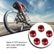 thumbnail image 5 of Eigraketly Paquete de 5 tornillos de rueda de cadena de marcha única para bicicleta, tornillos de bielas de aleación de aluminio de repuesto, Ciclismo Rojo, 5 of 6
