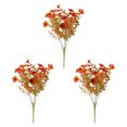 thumbnail image 1 of Flor artificial de otoño de 7 tenedores, flor falsa para el hogar, boda, fiesta, centro de mesa, decoración de interiores y exteriores con flores artificiales, 1 of 7