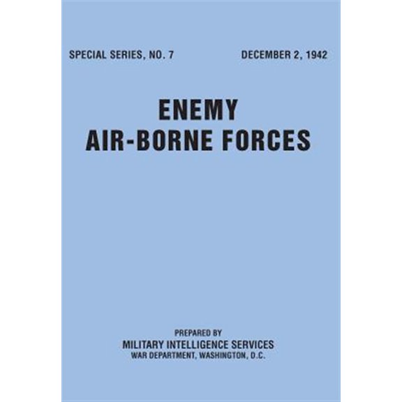 Pre-Owned Enemy Airborne Forces (Special Series No.7) (Paperback)