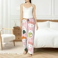 thumbnail image 6 of Lsque Cute Sushi Print Women's Pajama Pants, Lounge Pant - Comfortable Home Wear,Elastic Waistband, Stylish Design-Large, 6 of 9
