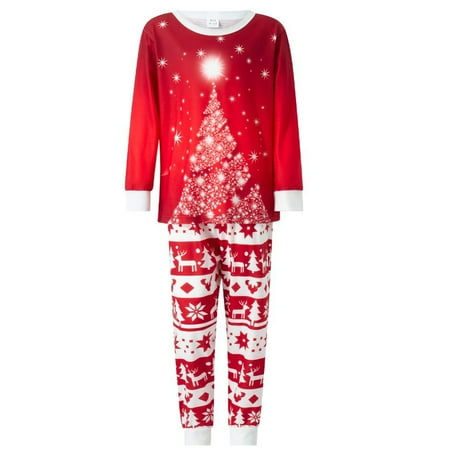 

Family Matching Christmas Tree Pyjamas Adult Kids Baby Xmas Pajamas PJs Set Gift