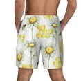 thumbnail image 4 of Haiem Sweet Honey Men'S Quick-Dry Swim Trunks: Comfortable Beach Shorts With Mesh Lining And Pockets - Ideal For Swimming And Sunbathing 3x-Large, 4 of 9
