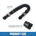 thumbnail image 4 of Conjunto de manguera del calentador del motor Unique Bargains No.4L3Z18472BB, tubo de salida del calentador HVAC para Ford F-150, negro de goma, 4 of 7