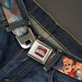 thumbnail image 2 of The Adventures Of Jimmy Neutron Logo Full Color Red Blues The Adventures Of Seatbelt Belt Standard, 2 of 3