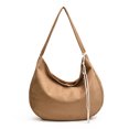 thumbnail image 1 of Hobo Bag Deerskin Retro Mujer Gran Capacidad Nuevo Otoño E Invierno Versátil Debe (Caqui), 1 of 9