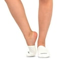 thumbnail image 2 of TeeHee Womens Seamless Toe Topper Liner Socks 5-Pack with Non-Skid Bottom, 2 of 5