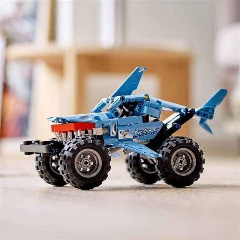 LEGO Technic Monster Jam Megalodon 42134, 2-in-1 Pull-and-Go Truck