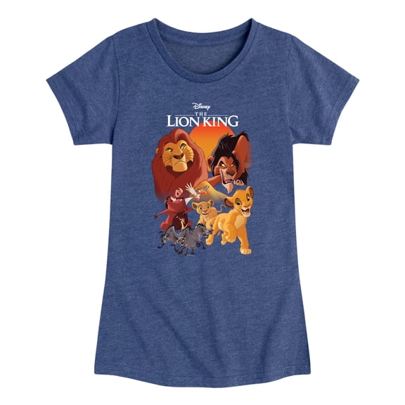 Disney - Lion King Poster - Youth Girls Short Sleeve T-Shirt