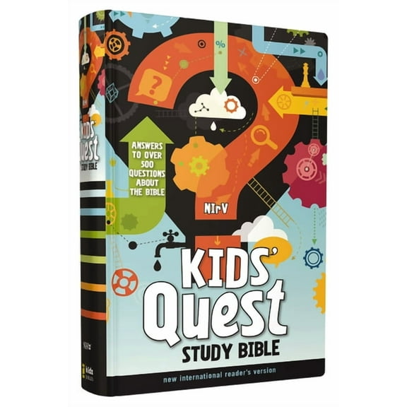 Kids' Quest Study Bible-NIRV: Answers to Over 500 Questions about the Bible, (Hardcover)