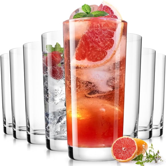 Juego de 8 vasos highball LUNA & MANTHA de 470 ml