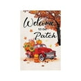 thumbnail image 2 of CNKOO Thanksgiving Fall Autumn Pumpkin Wwarf Welcome Fall Courtyard Garden Flag Yard Decor, 2 of 3
