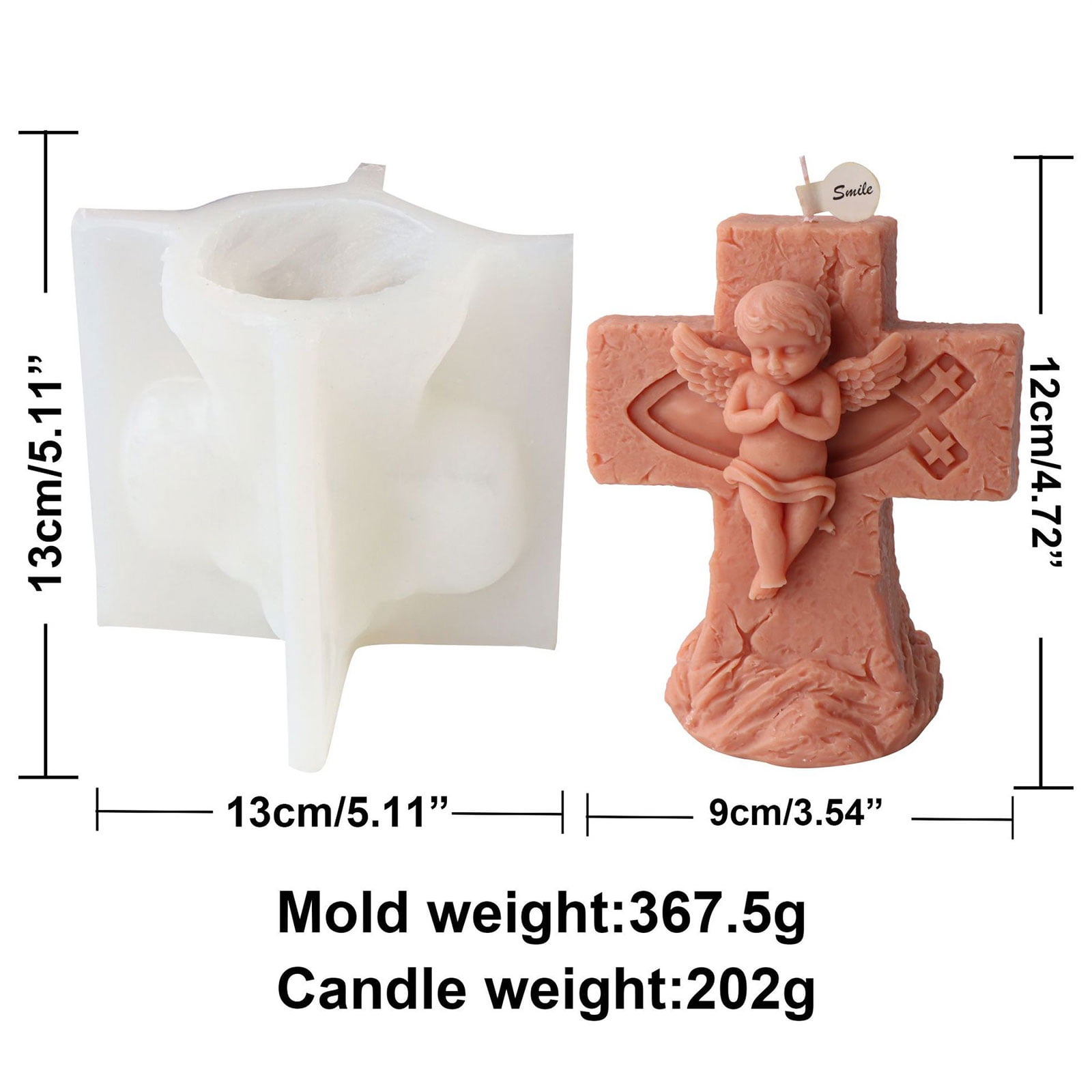 Photo Frame Fairy Silicone Mold Handmade Plaster Resin Soap Making Tools Home Decorations Crafts