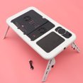 thumbnail image 1 of FONDOTIN Multi Function Usb Cooling Desk Folding Stand For Notebooks And Material Home Office, 1 of 5