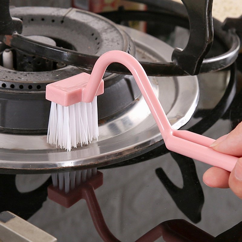 Toilet Cleaning Brushes Curved Handle Cleaning Brush Vshaped