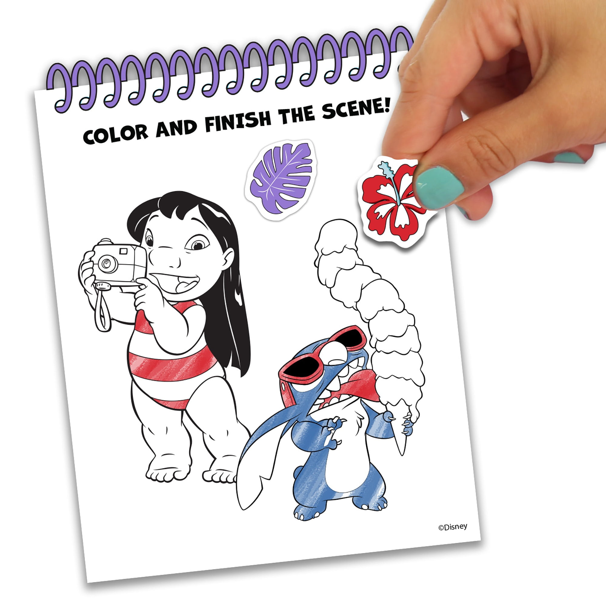 Disney: My Own Creativity Set with Stitch Carrying Case, Kids Ages 3+