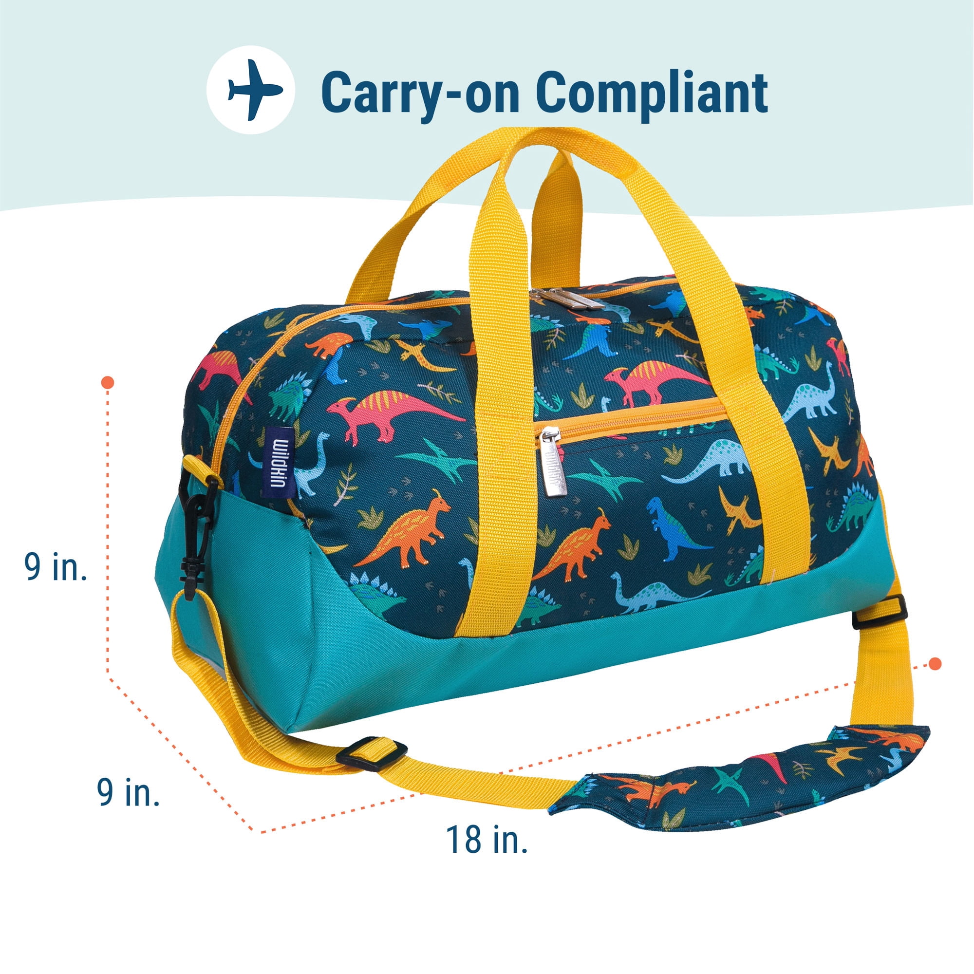 Olive Kids by Wildkin Child 18 in Travel Duffel Bag, Blue, 1