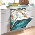 thumbnail image 2 of Yayeee Magnetic Dishwasher Cover for The Front Decoration Home Kitchen Machine Sticker Protector, Magical Forest, 2 of 6