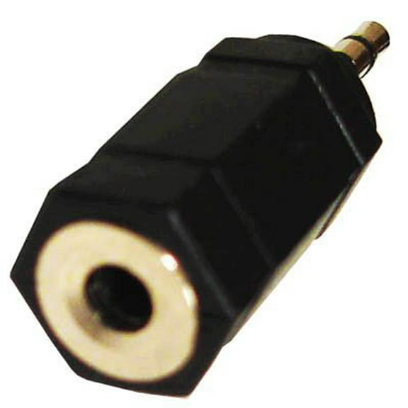 AMZER 3.5 Male to 2.5 Female Converter Adapter - Black