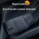 thumbnail image 3 of Car Visor Organizer, Premium Leather Sunglasses & Card Holder for Cars, Registration/Insurance Slot, Credit Card Pockets, Automotive Interior Organizer for Car Sun Visor (Black Leather), 3 of 5