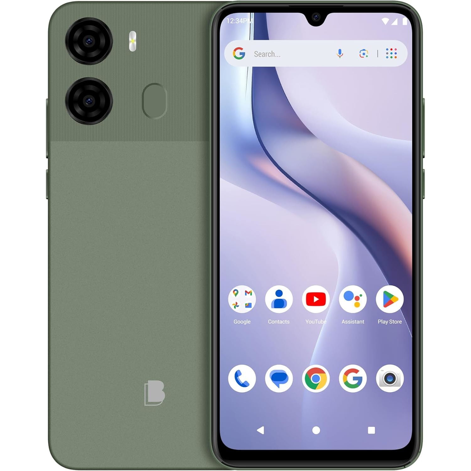 BLU K2 K0210WW 64GB GSM Unlocked Android Smartphone - Green