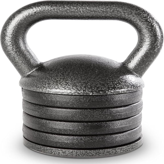Adjustable Heavy-Duty Kettlebell Weight for Strength Training and Weightlifting, Ideal Home Gym Equipment, Cast Iron