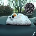 thumbnail image 4 of Dserhfy Odor Removal Mold Animal Shape Sleeping Cat Design Bamboo Charcoal Car Stuffed Doll Ornament Home Supplies, 4 of 8