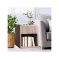 thumbnail image 4 of Bingirl Night Stand Set Of 2, Fluted Nightstand,Modern Farmhouse Nightstand, End Table With Drawer Storage Mid Century Wood Night Stands For Bedroom Living Room Sofa Office, 4 of 8